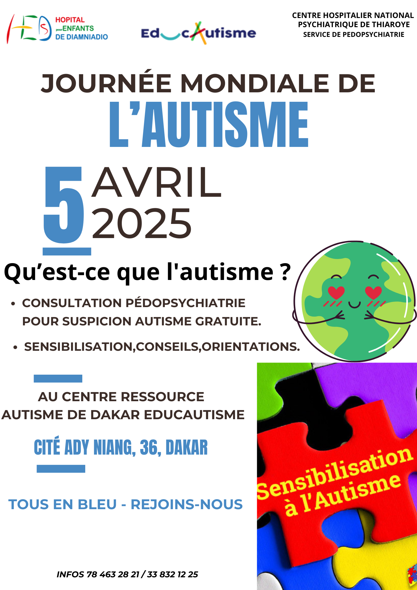 Journée de l’Autisme